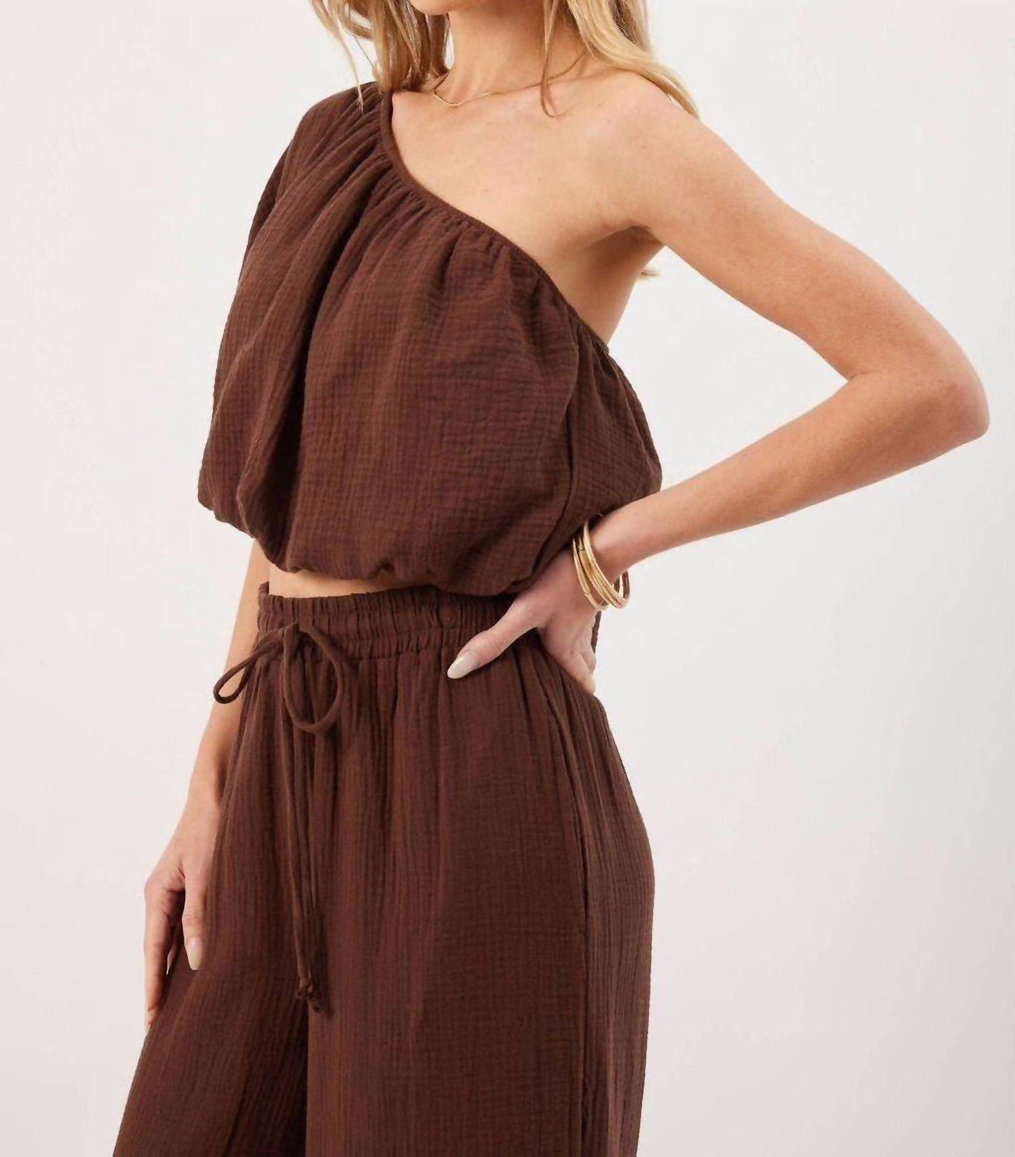 Kylie Paige - Lina One Shoulder Top