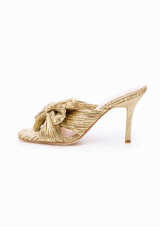 Loeffler Randall - Sandália Mule Plissada Claudia Loeffler Randall Feminina