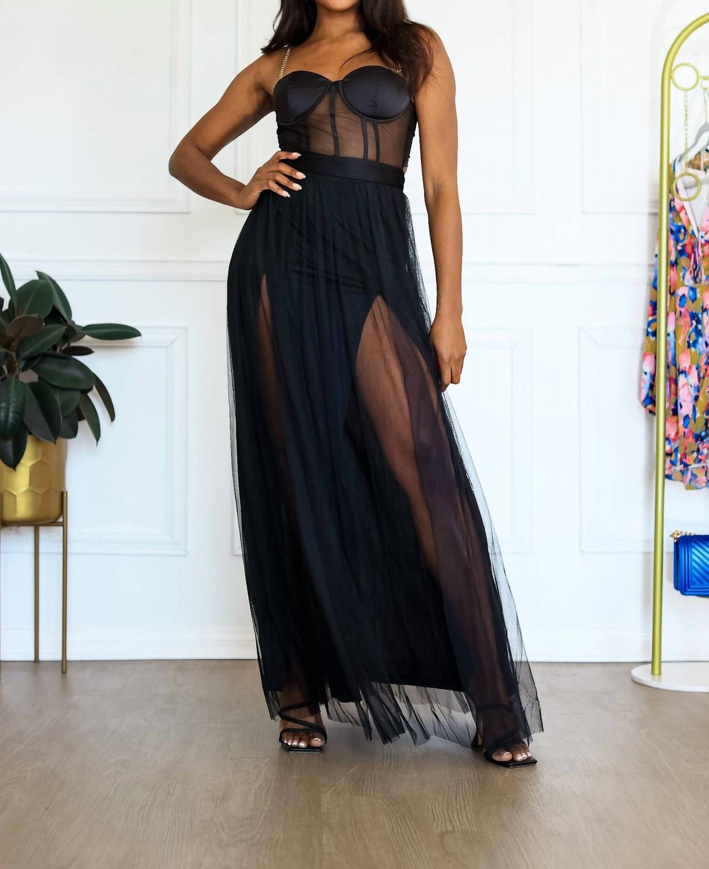 Little Secret Of Mine - Women's Corset Tulle Dress