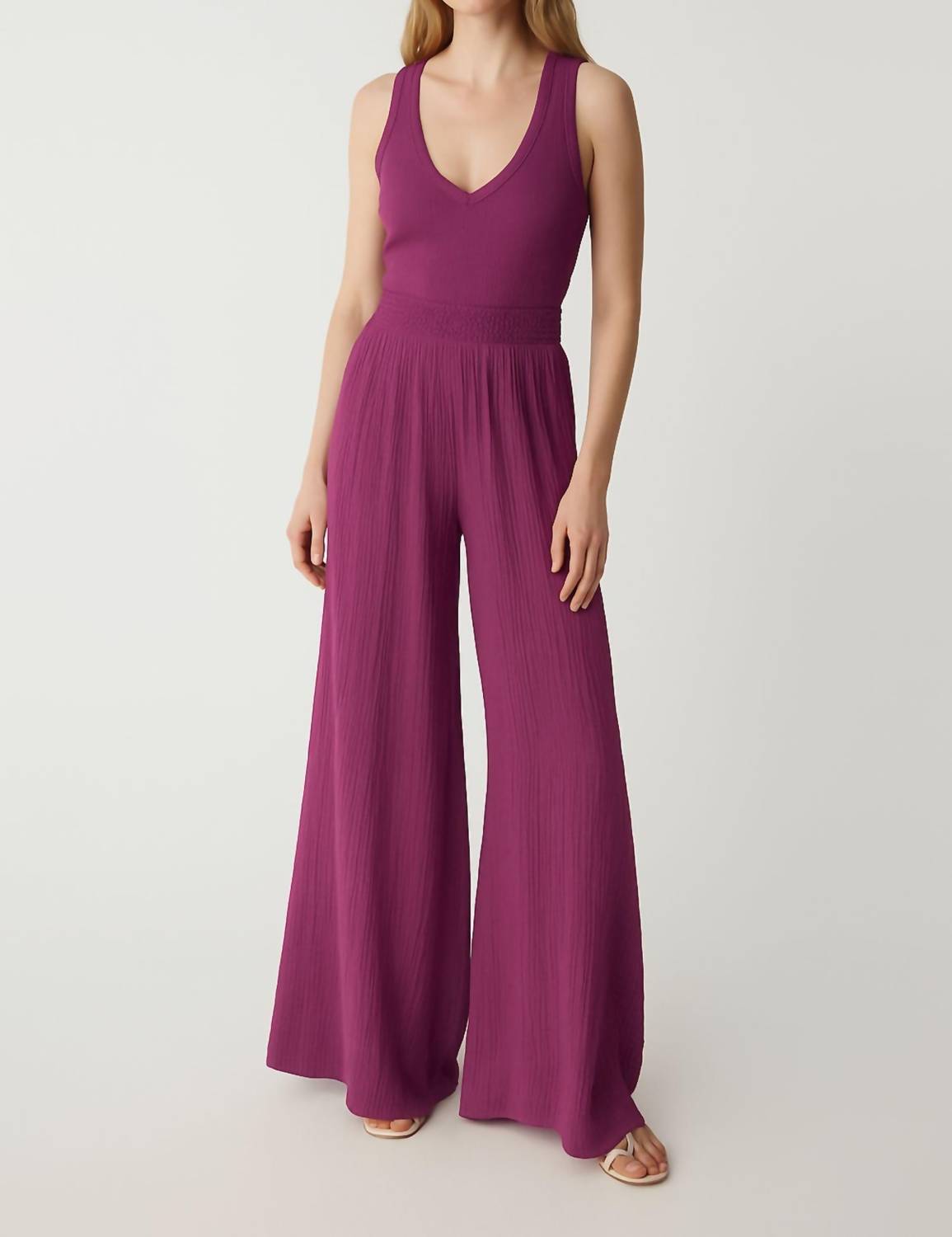Michael Stars - Simba Smocked Waist Pant