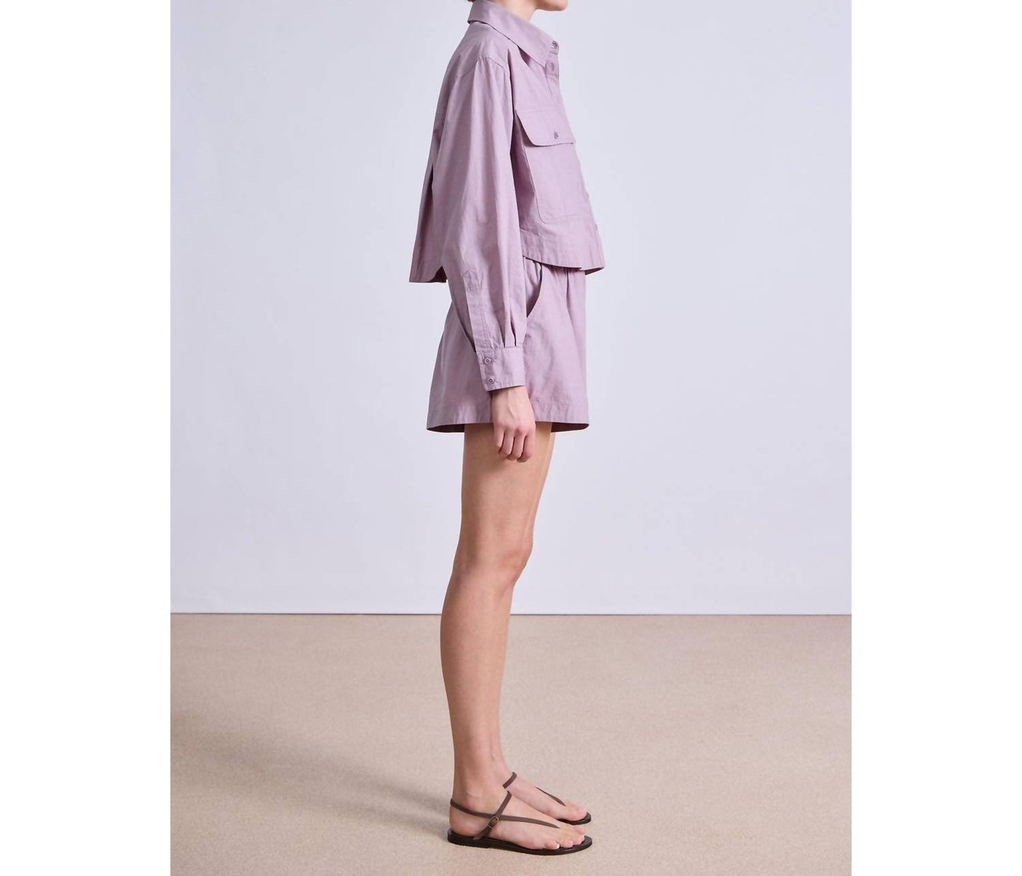 Apiece Apart - Cropped Utility Shirt
