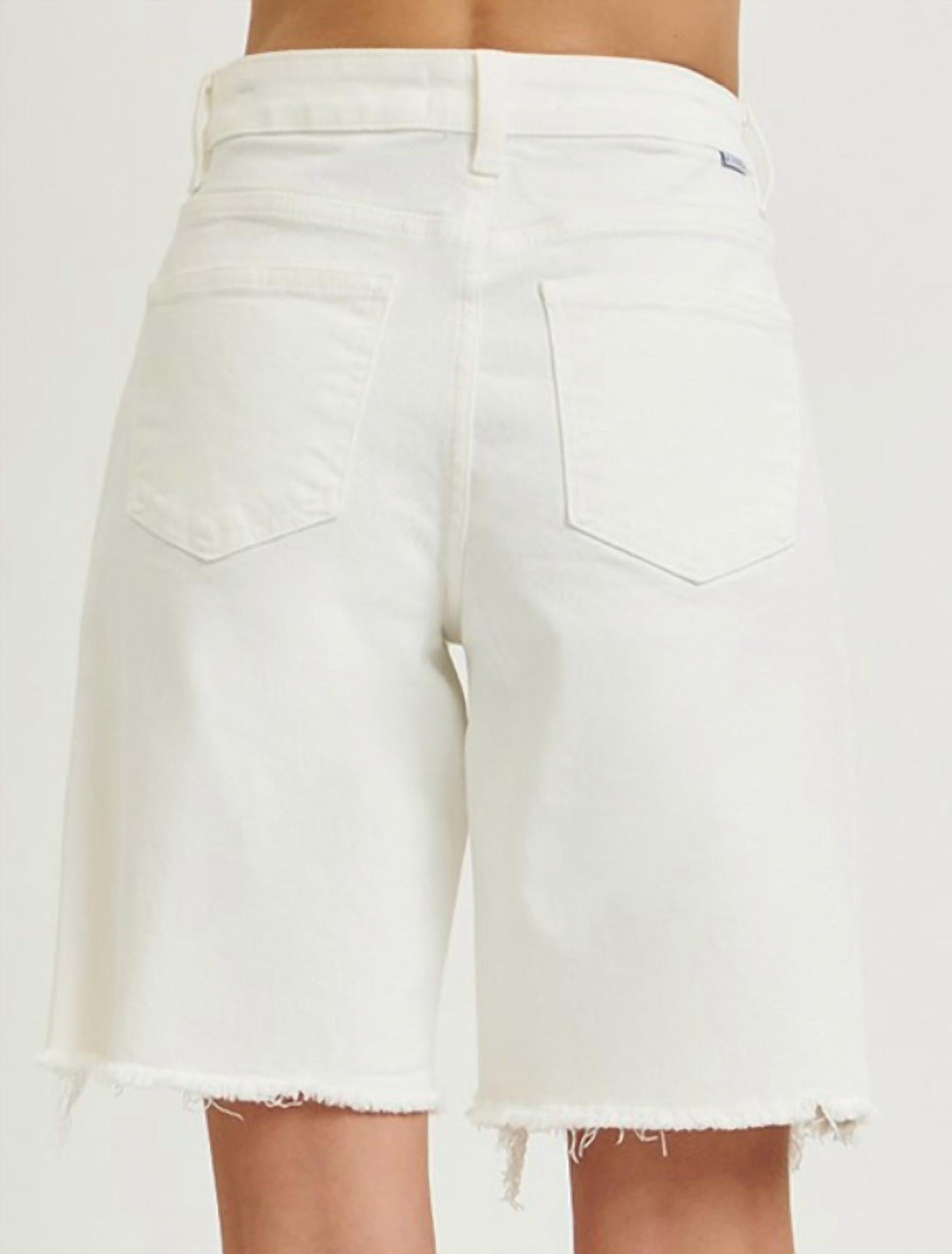 Risen - Mid Rise Bermuda Shorts