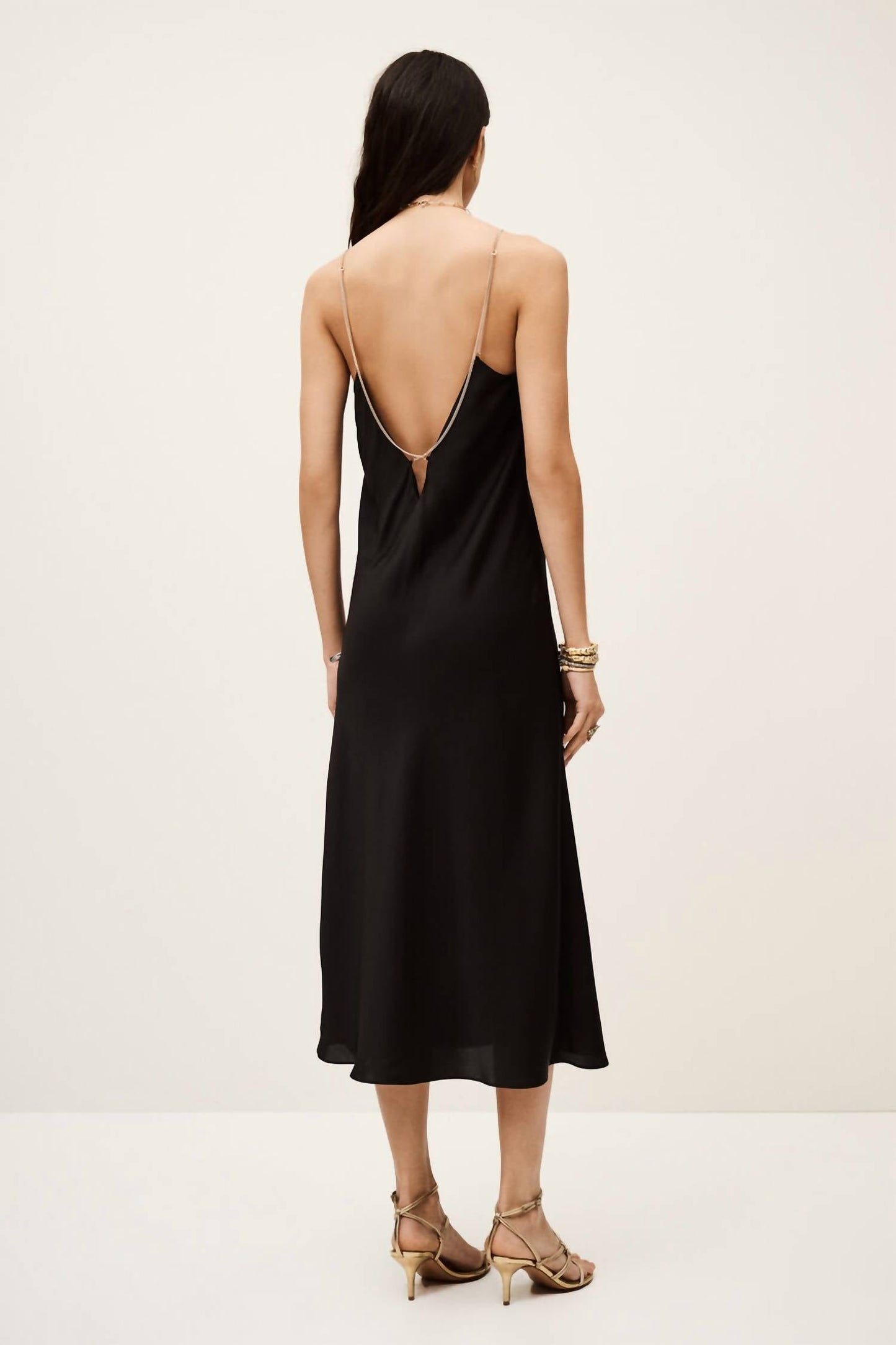 Ba&Sh - Chiara V-neck Midi Dress