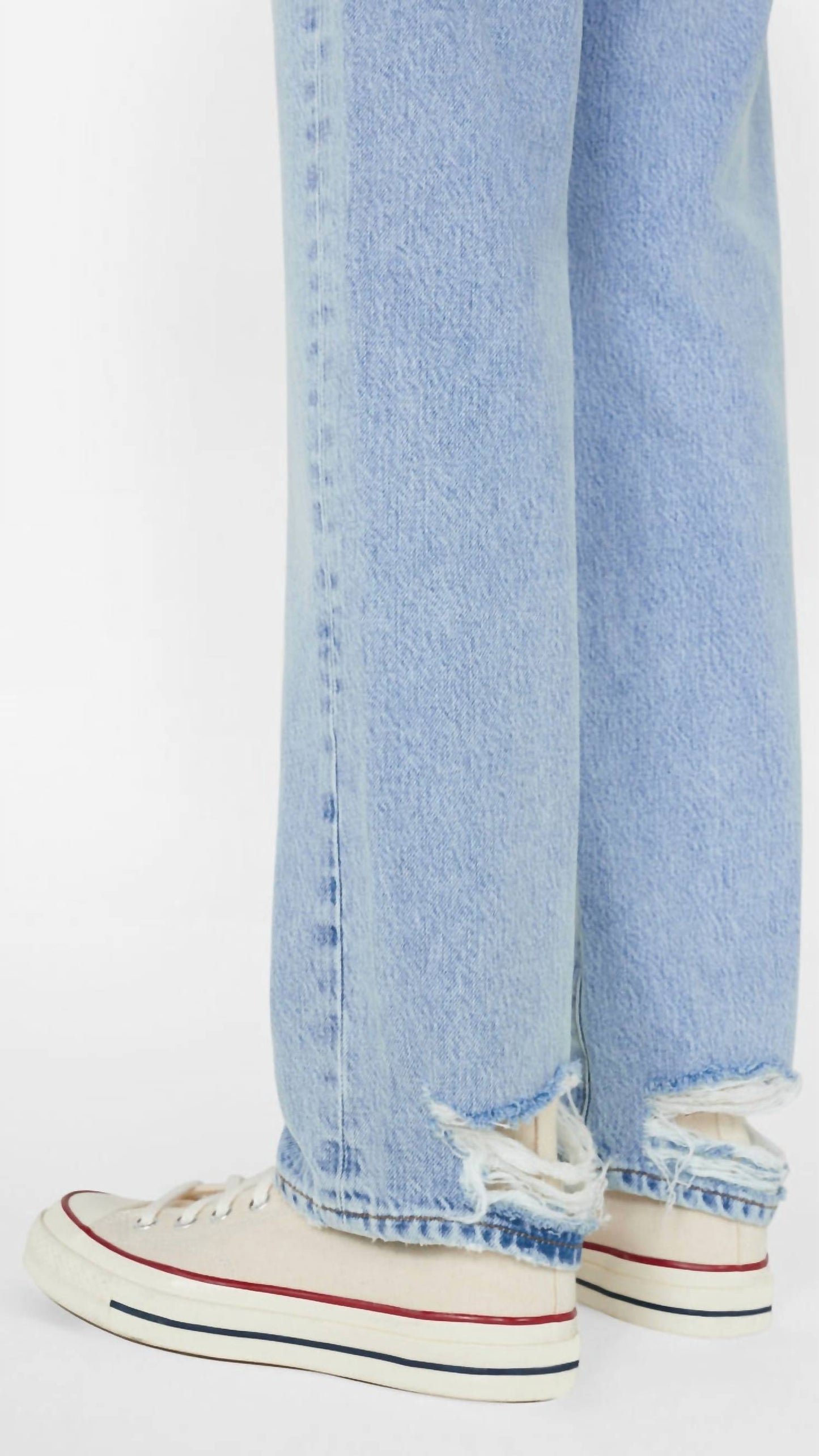 Frame - Denim Le Slouch Low Rise Straight Jeans