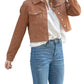 Judy Blue - Garment Dyed Grinding Denim Jacket