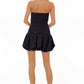 Badgley Mischka - Delaney Strapless Bubble Hem Mini Dress