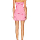 Leo Lin - Roselle Embellished Bustier Mini Dress