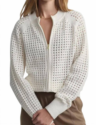 Varley - Jaqueta de malha Marta Boucle