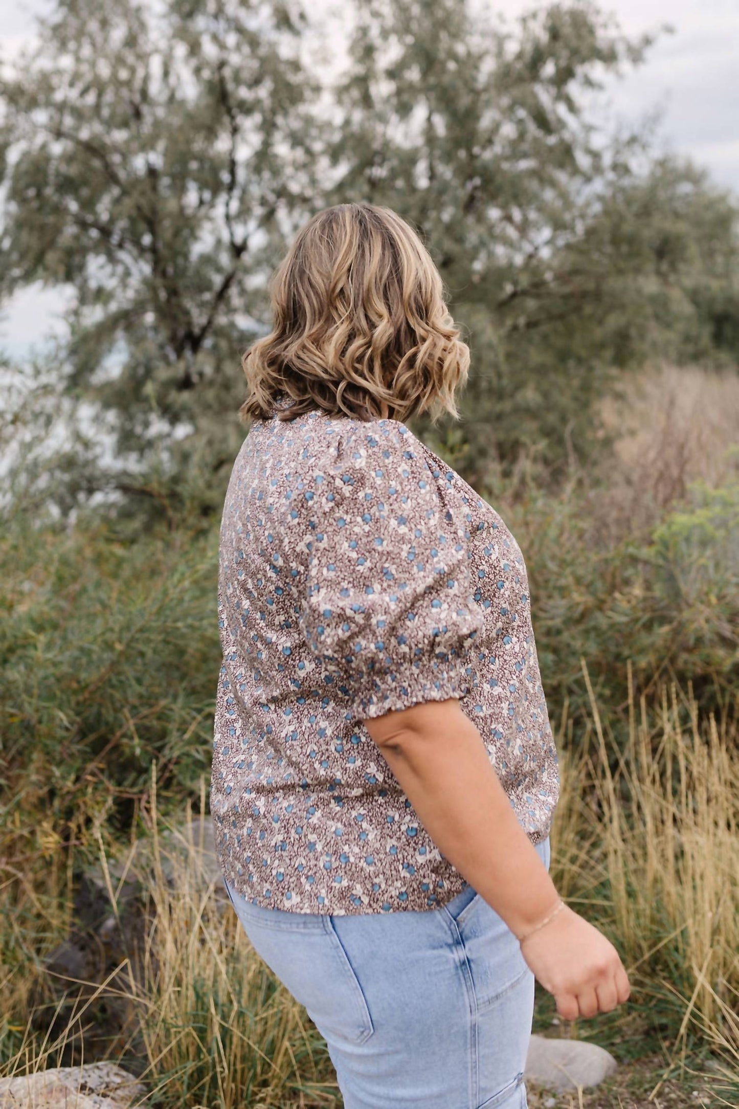 Polagram - Cordie Floral Top