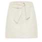 Marie Oliver - Vallie Vegan Leather Mini Skirt