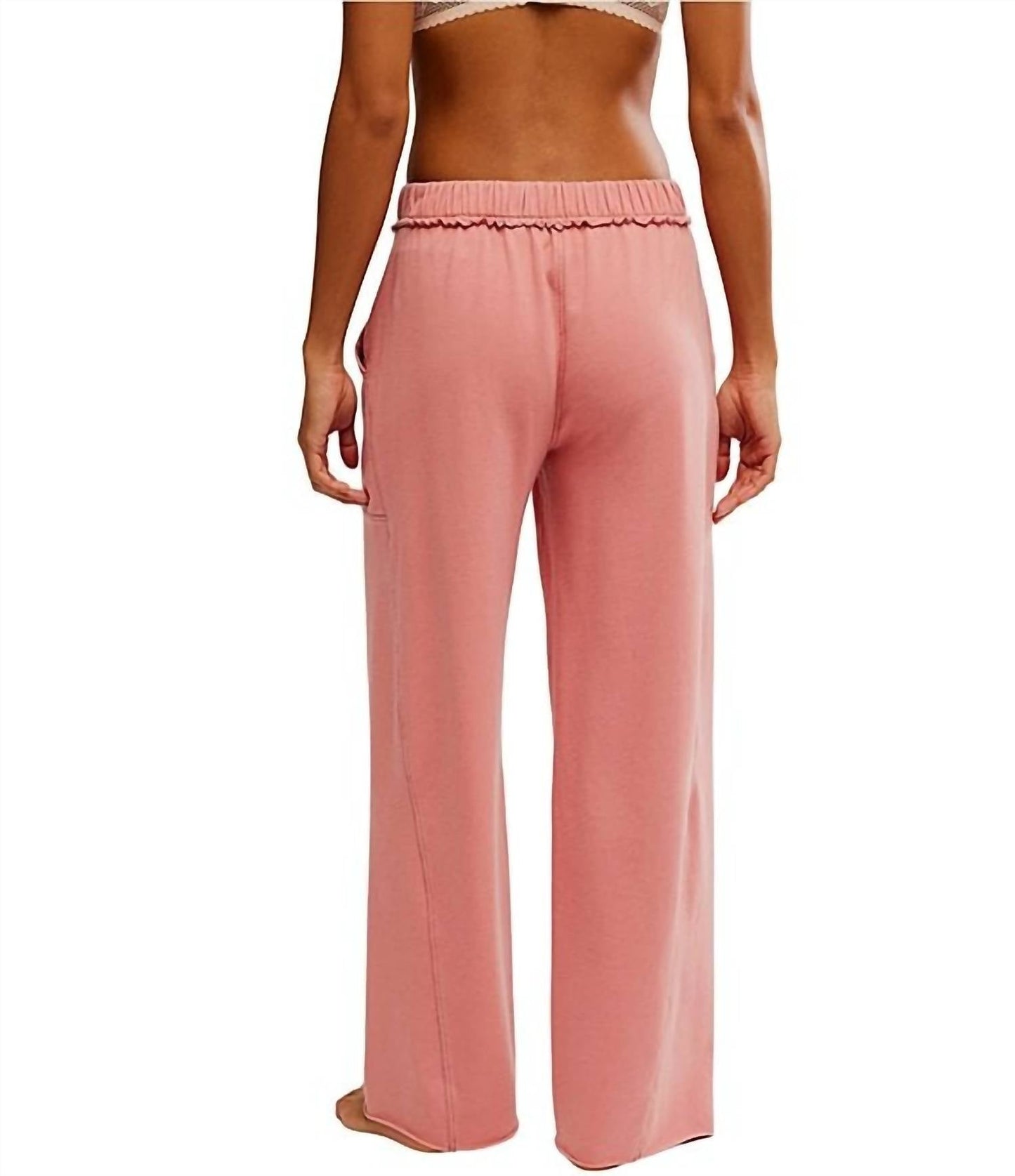 Free People - Don't Wait Up Wide-leg Lounge Pant