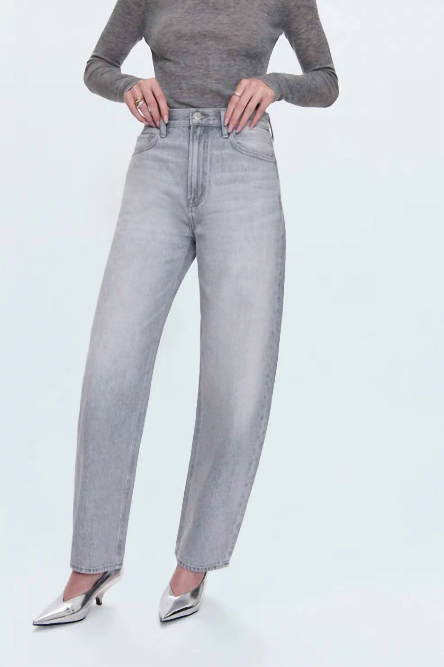 Pistola - Wes High Rise Barrel Jean