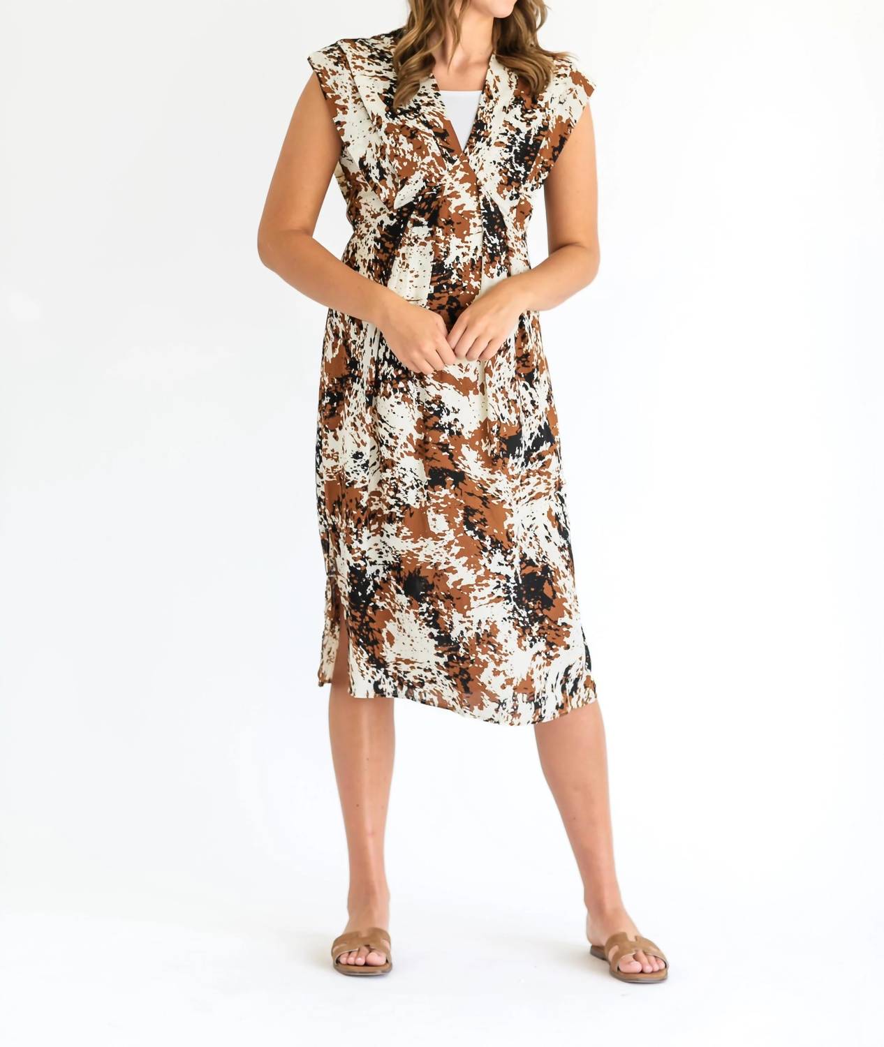 Steve Madden - Clarissa Satin Midi Dress