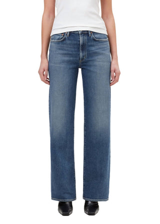 Agolde - Harper Mid Rise Relaxed Straight Jeans