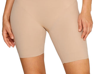Miraclesuit feminino Real Smooth Extra Firm Control Thigh Slimmer Bege tamanho médio