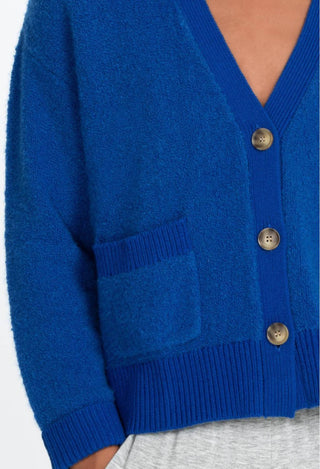 Johnny Was - Cardigan de malha de manga comprida Calme Teddy Bear