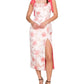 B.Right - Aimee Coral Midi Dress