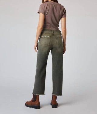 Edyson - Olivier High Rise Straight Crop Jeans