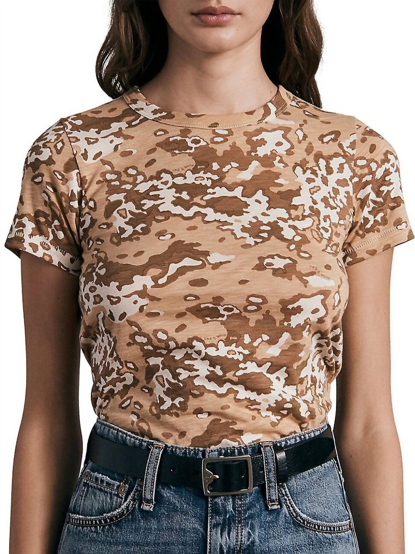 Rag & Bone - Camo Baby Tee