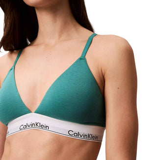 Calvin Klein - Sutiã Triângulo Icon Cotton Modal Levemente Forrado