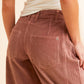 Free People - Good Luck Mid-rise Corduroy Barrel Pants