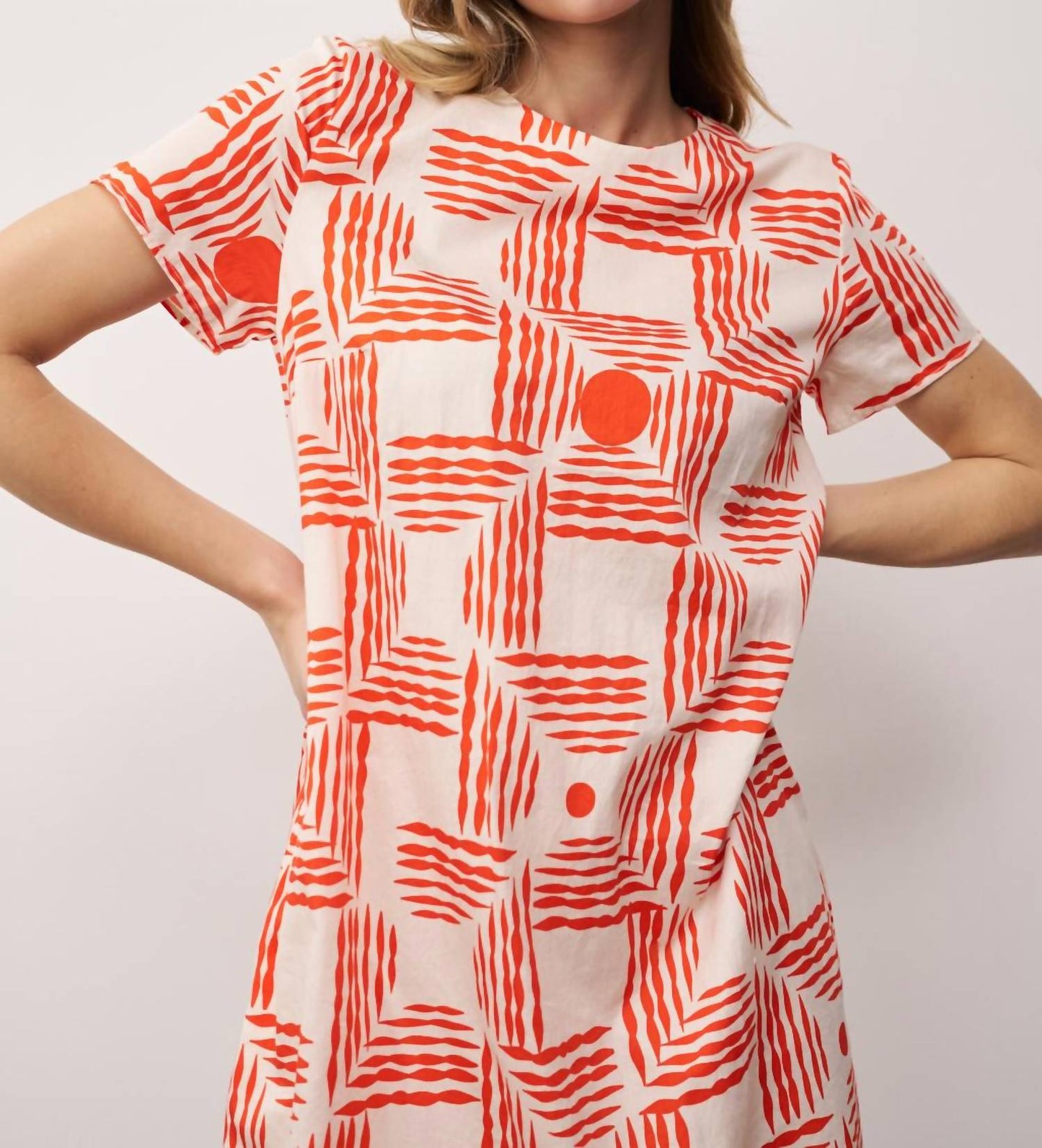 0039 Italy - Holiday Short Sleeve Dress