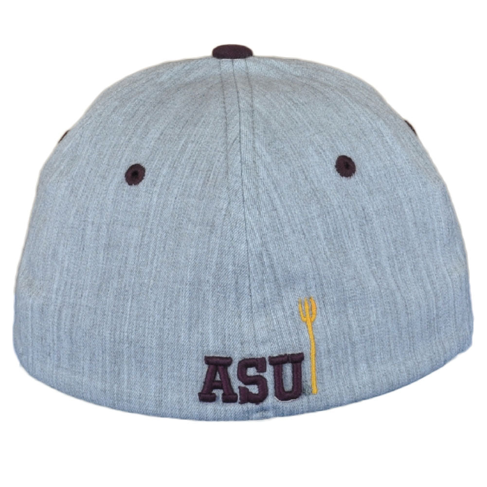NCAA Zephyr Arizona Dun devils ASU Curved Flex Fit Stretch Hat Cap