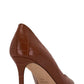 Jimmy Choo - Women's crocodile embossed pump