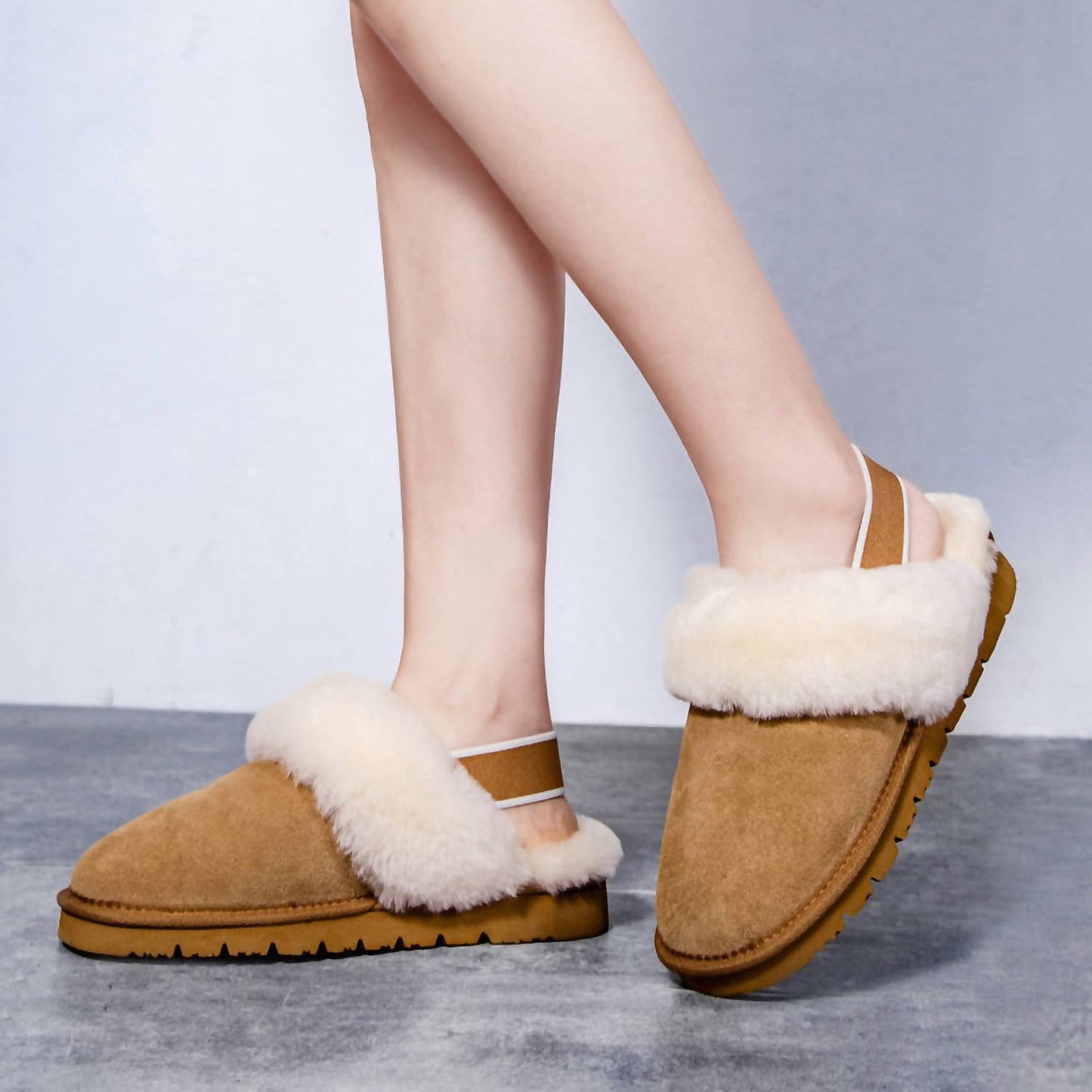 Spring Step Shoes - Women's Shearling Slipper Shoes