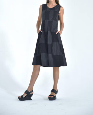 Simply Mila - Vestido xadrez sem mangas