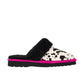 Ariat - Women's Jackie Square Toe Exotic Print Pink Pony Slipper