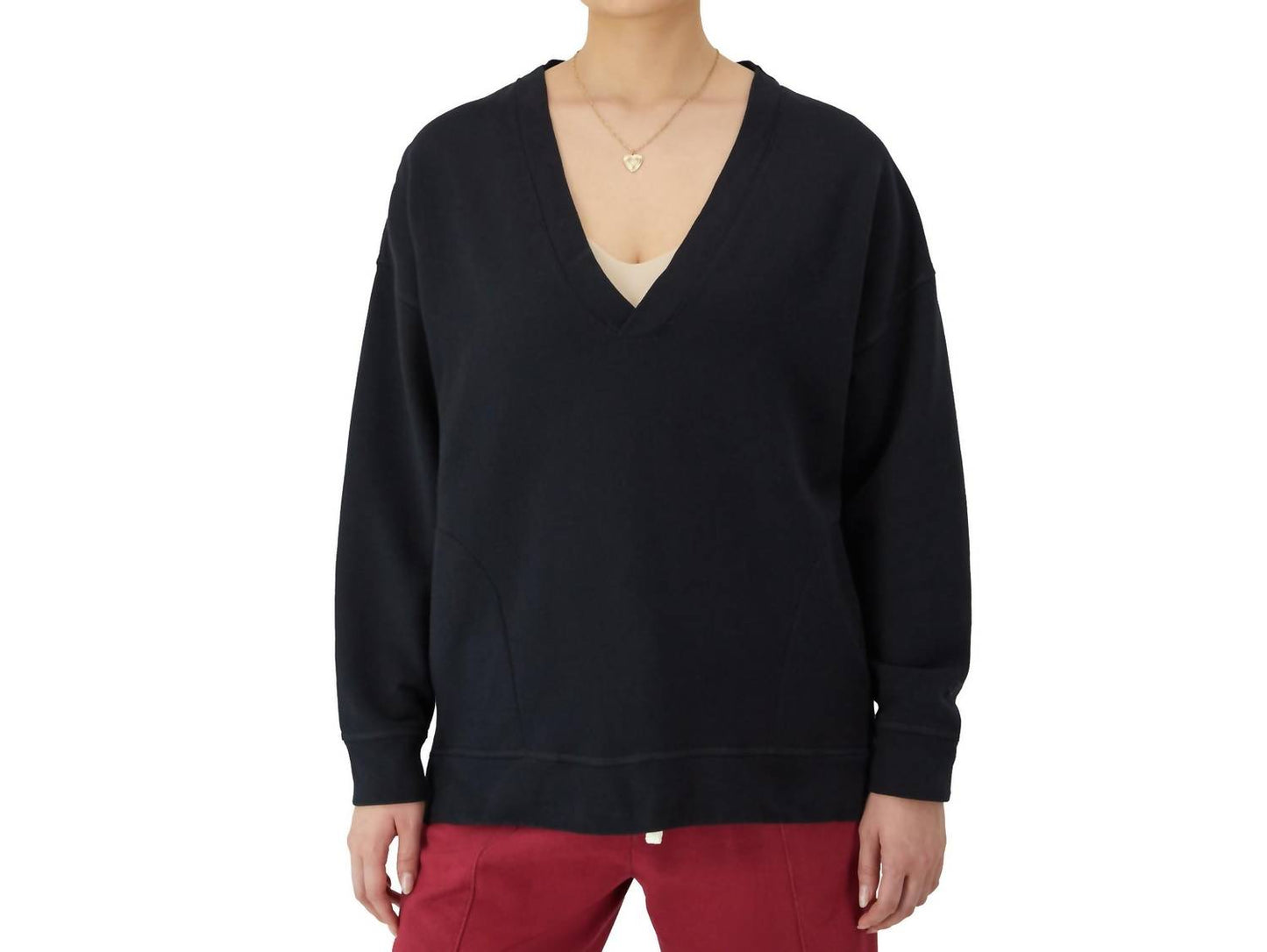 Champion - Oversized V-Neck Pullover