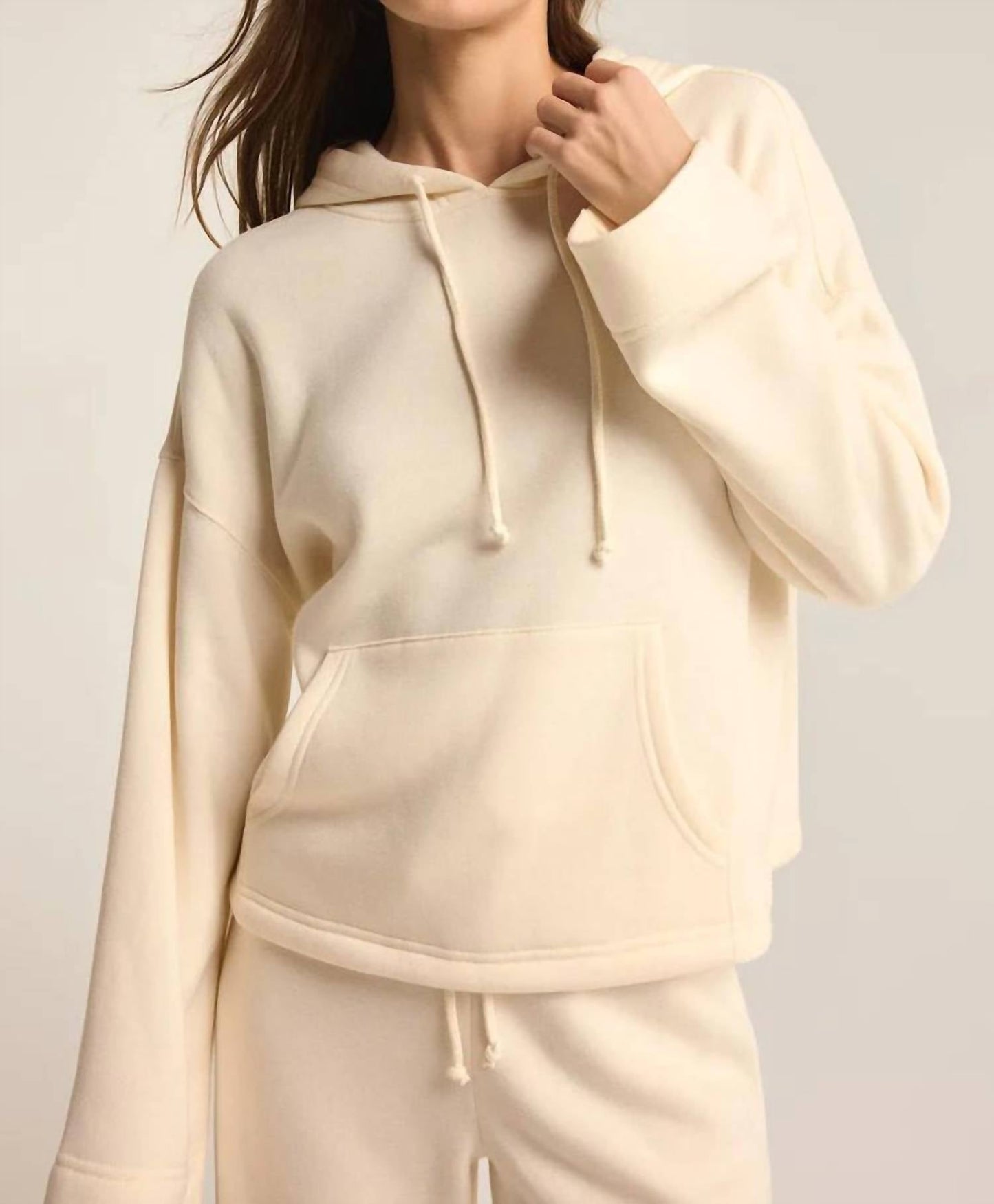 Z Supply - Long Sleeve Drawstring Hoodie