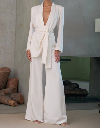 Misha - Liam Shawl Collar Top