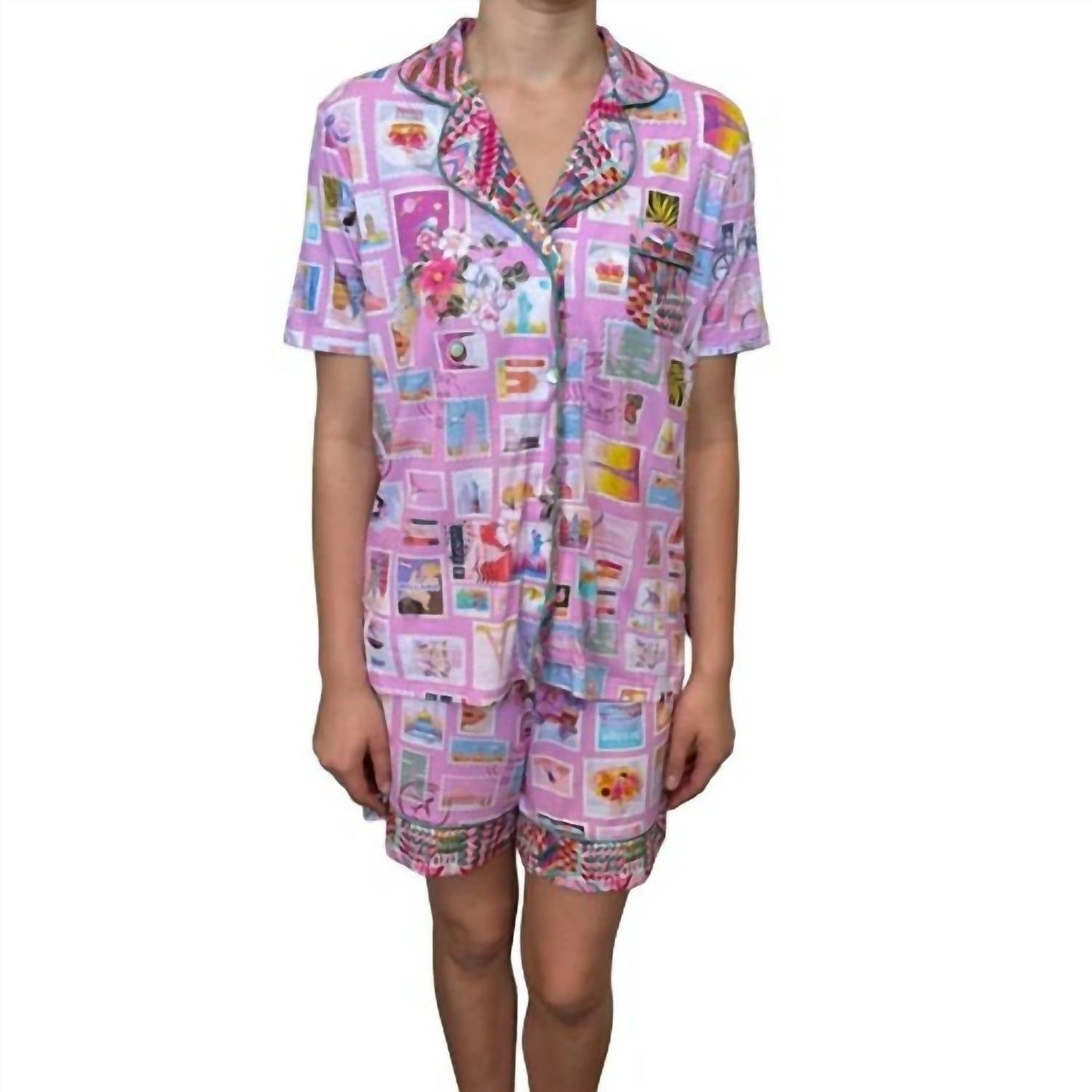 Johnny Was - THE SHORT PJ SET