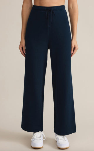 Z Supply - Calça de moletom Hype de cintura alta e tornozelo