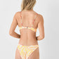 Maaji - Abstract Garden Twisted Classic Bikini Top