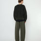 7115 By Szeki - Striped Poet Sleeves Sweater