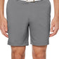 PGA TOUR Shorts de golfe masculino com 7 bolsos frontais planos, cinza, tamanho 40