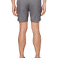 Shorts de golfe masculino PGA TOUR com frente lisa, cinza, tamanho 42