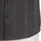 Camisa de linho sólida masculina Cubavera cinza tamanho X-G