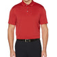 Camisa polo de golfe masculina com listras Feeder Stripe Performance da PGA Tour, vermelha, tamanho pequeno
