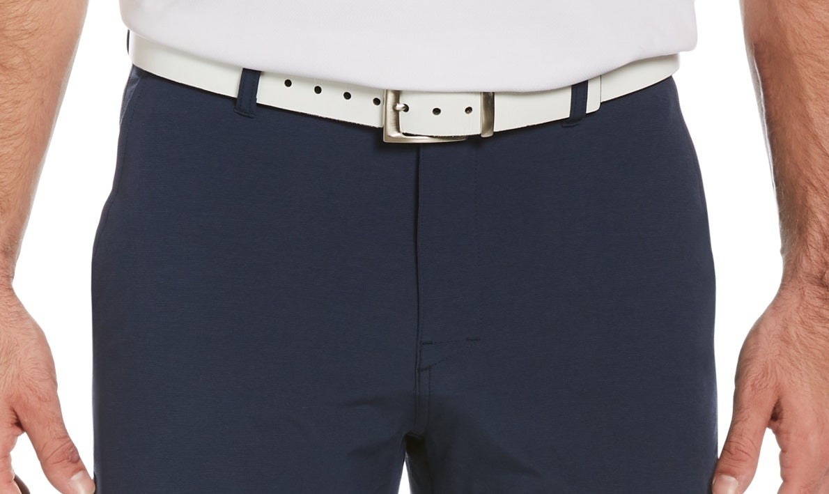 Shorts PGA Tour Masculino 4 Way Stretch Azul Tamanho 34