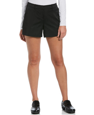 Shorts de golfe feminino PGA Tour preto tamanho 10