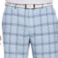 Shorts xadrez masculino PGA Tour azul tamanho 36