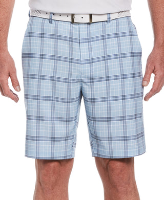 Shorts xadrez masculino PGA Tour azul tamanho 36
