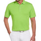 Camiseta polo de golfe Airflux masculina PGA Tour, verde, tamanho pequeno