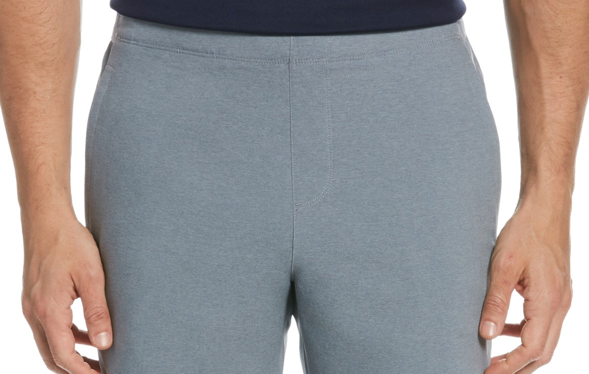 Shorts de golfe masculino PGA Tour cinza tamanho grande