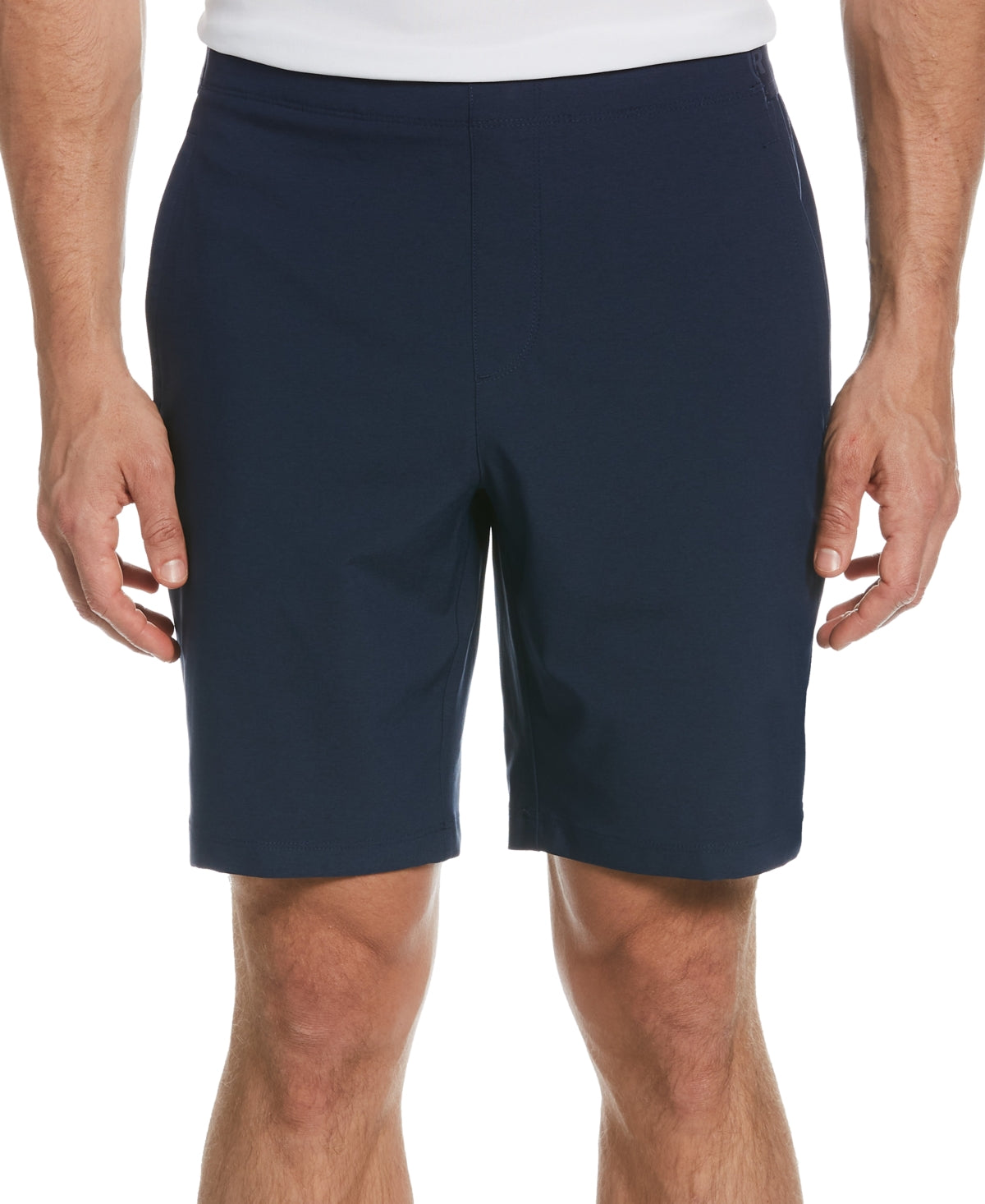Shorts de golfe masculino PGA TOUR azul tamanho médio