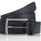Cinto casual de couro masculino Perry Ellis, preto, tamanho 30